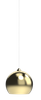 Metalowa lampa wisząca Gulia AZ4980 nowoczesna złota