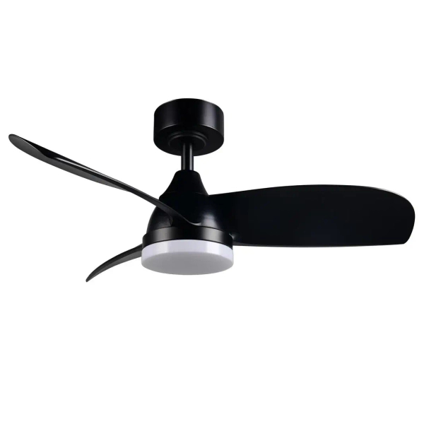 Sufitowa lampa HELSINKI R62732132 LED 20W 2700-6000K z wentylatorem czarny
