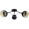 LAMPA sufitowa 1018/3 BL Elem metalowa OPRAWA loftowa czarna