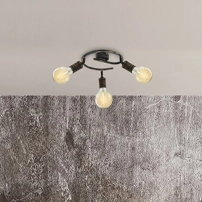 Sufitowa lampa do jadalni Fidel 3216 regulowany plafon złoto antyczne