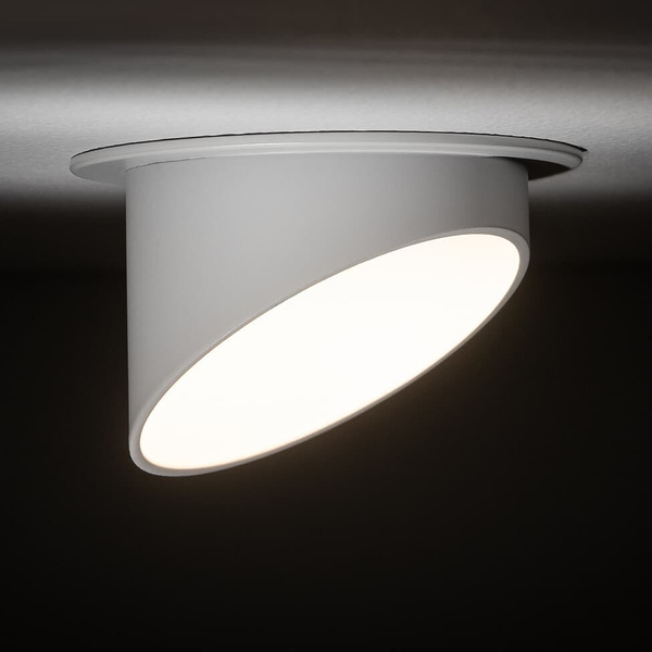 Punktowa lampa z klipsem Solta 10492 Nowodvorski podtynkowa tuba biała