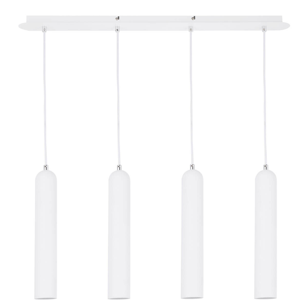 Wielopunktowa lampa wisząca TUBO AZ1239 Azzardo tuby biały