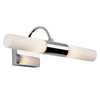 Metalowa lampa ścienna Liliane AZ1297 Azzardo tubka IP44 biały chrom