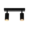 Sufitowa lampa kierunkowa Monti K-4726 Kaja czarne tuby do przedpokoju
