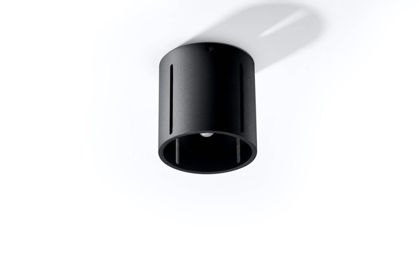 Downlight LAMPA sufitowa SL.0356 tuba OPRAWA natynkowa metalowa spot czarny