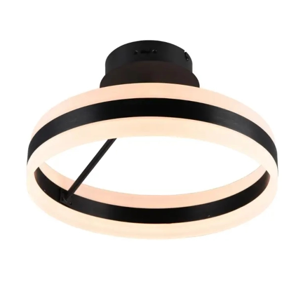 Sufitowy plafon pierścień Dios 631410132 LED 21W 2300-4000K czarny