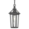 Wisząca lampa salonowa Zurich P01623BK Cosmolight metal IP23 szkło czarny