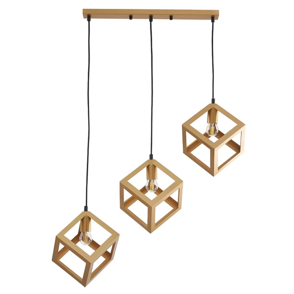 Kaskada LAMPA wisząca SWEDEN 318695 Polux nowoczesny zwis kostki złote