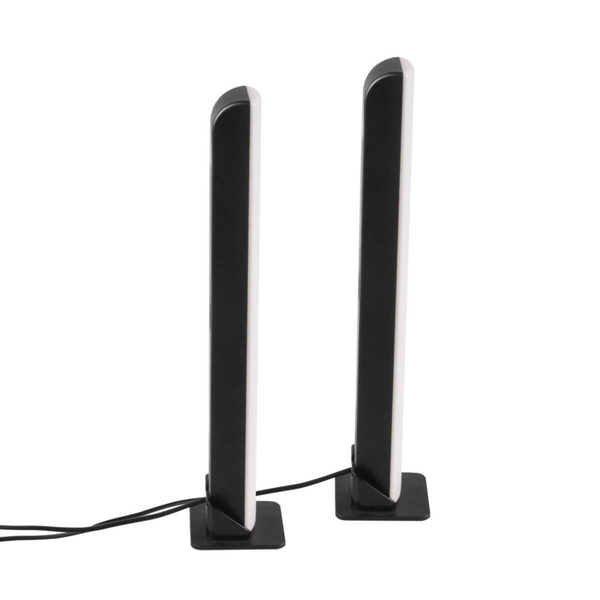 Lampka nocna Gamer 326591 Polux LED 5W funkcja RGB czarna biała