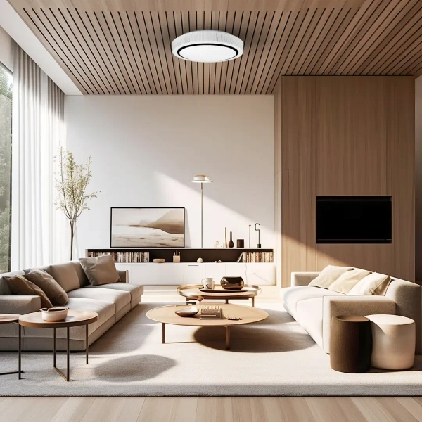 Sufitowy plafon do jadalni MIRI ML8498 490mm LED 34W 4000K biały