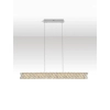 Wisząca lampa glamour CANLIRA LE45158 LED 28W 3000K crystals przezroczyste