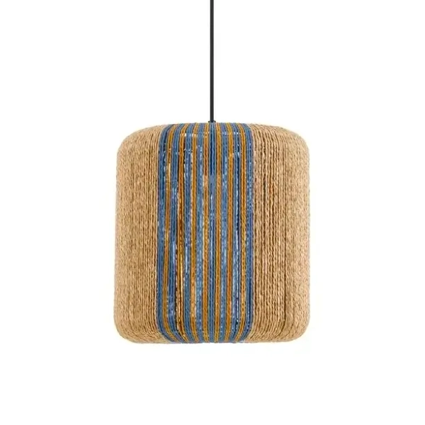 Skandynawska lampa wisząca ZORTINA LE45350 drewniana