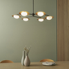 Nowoczesny żyrandol L&-192035 Light& restauracyjny złoty brązowy