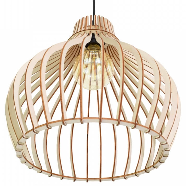 3-płomienna lampa wisząca 137623620583 skandynawska drewno