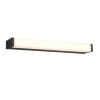 Ścienna lampa FABIO 283814232 czarna LED 6W 3000K podłużna IP44