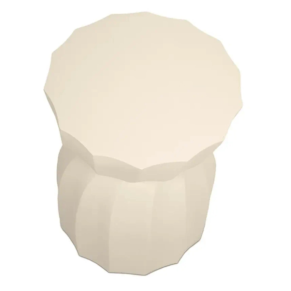 Nowoczesna ława ROLLING MM001501100315 beżowa drewniana do salonu 35cm