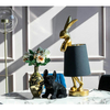 Lampa stołowa Kare Rabbit 53470 dekoracyjna złota czarna