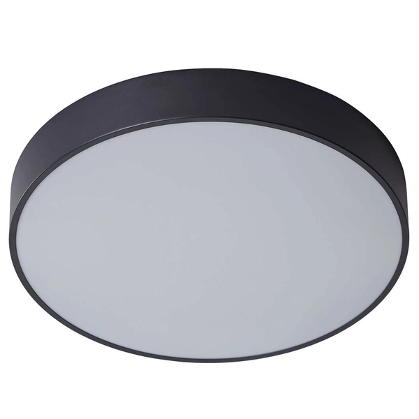 Plafon LAMPA sufitowa ORBITAL 5361-830RC-BK-3 Italux metalowa OPRAWA okrągła LED 24W 3000K natynkowa czarna