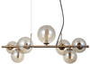 Salonowa lampa wisząca Canello PND-406007-7-HBR mosiężna