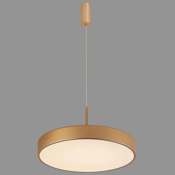 LAMPA wisząca ORBITAL 5361-830RP-GD-3 Italux metalowa OPRAWA zwis LED 24W 3000K złoty