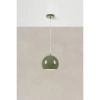 Lakierowana lampa zwisająca Pop 108991 kula do kuchni zielony