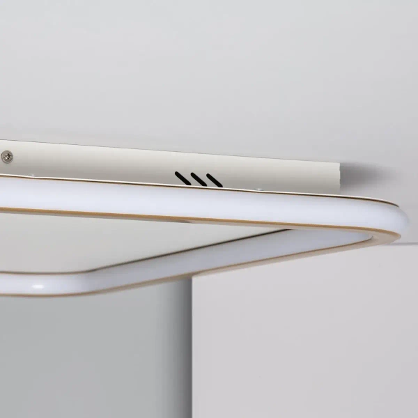 Plafon Cerchio ABR-PLK-40W-60CM-CCT Abruzzo LED 40W 3000-6000K biały złoty