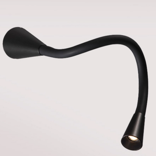 Punktowy kinkiet Sulta 622001303 Elkim LED 3W 6000K do czytania czarny