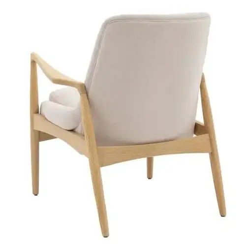 Salonowy fotel Carrera 5059413962158 brązowy beżowy