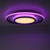 Plafon na pilot ARENDA czarna 11627-18 1xLED 36W 2700-5000K z regulacją jasności