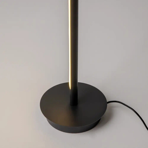 Ściemnialna stojąca lampa Thin MOD395FL-L28B3K LED 14W 3000K czarna