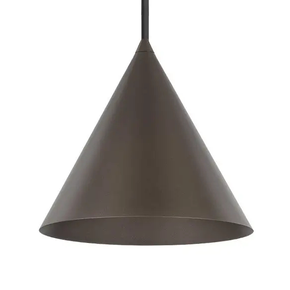 1-fazowa lampa wisząca TRACER CONO 10651 stożkowa czarny brązowy