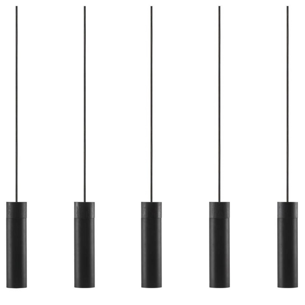 Lampa wisząca Tilo 2010483003 Nordlux kaskada metalowe tuby czarne