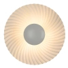 Okrągła lampa naścienna Sola LP-0105/1W WH do przedpokoju biały