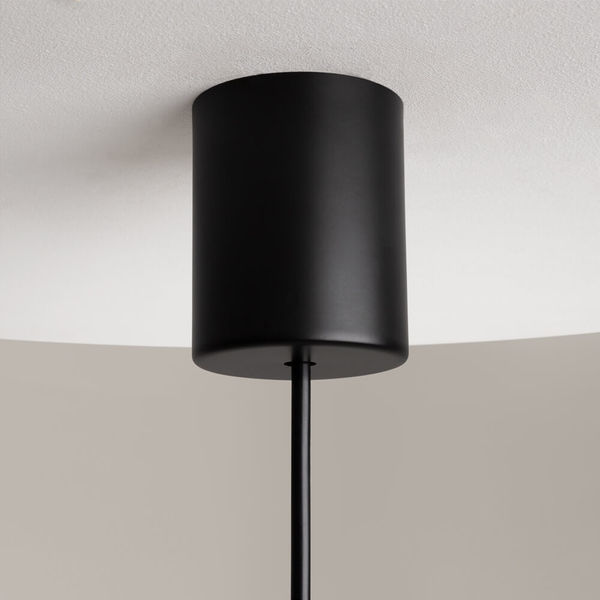 Lampa wisząca The Sixth Sense Z020PL-L6B3K LED 7W 3000K kula czarna biała