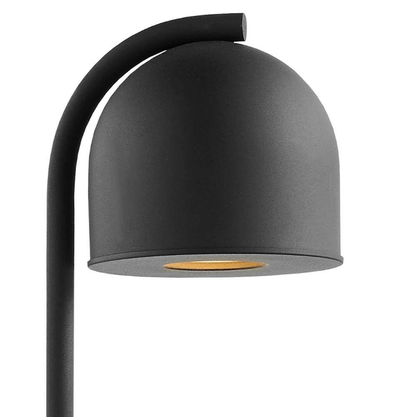 LAMPA stojąca BOTANICA 40849102 Kaspa metalowa OPRAWA podłogowa tuba z doniczką czarna