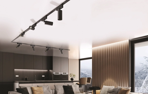 Lampa sufitowa Niko AZ5288 LED 12W do systemu szynowego 1-faz czarna