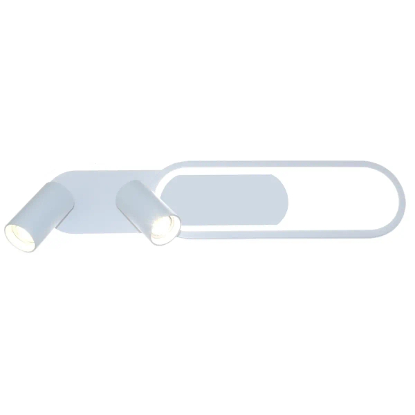 Podwójna lampa sufitow-ścienna Parma LP-0612/2C L WH LED 18W CCT biały