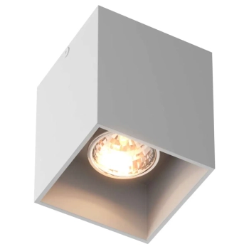 Downlight natynkowy Square H-50475-WH Zumaline metalowa biała do kuchni