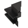 Sufitowy kątownik do szynoprzewodów magnetycznych MAX NT0005 czarny