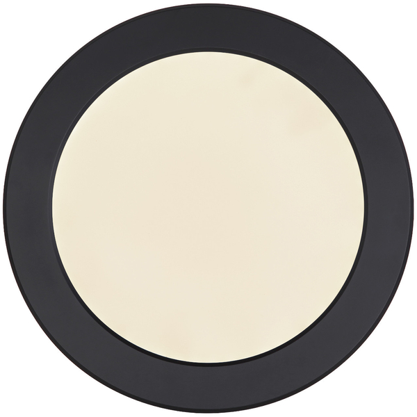 LAMPA sufitowa LASSE 12379-18B Globo okrągła OPRAWA plafon LED 18W 3000K - 6500K metalowy czarny