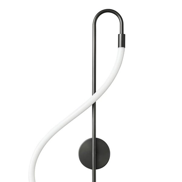 Ścienna lampa salonowa Essa ST-B3554 black LED 9W 3000K metal biały czarny