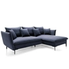 Gabinetowa sofa z funkcją spania GEMA 5900168831476 narożna
