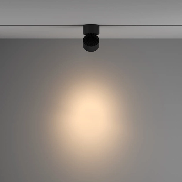 Lampa sufitowa szynowa 1-fazowa Yin TR084-1-15W3K-D-B LED 15W 3000K czarna