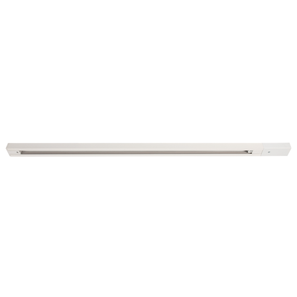 Podłużna prowadnica 1-fazowa 1m Track Light ML0705 biała