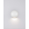 Okrągła lampa ścienna do ogrodu DONVELA LE75303 LED 3W 3000K IP65 biała