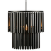 Lampa wisząca Viento 108581 Markslojd metalowe rurki modernistyczna czarna