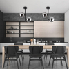 Lampa sufitowa Estera 6706 TK Lighting kulista metalowa czarna