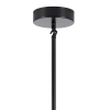 Lampa wisząca molekuły Modern orchid ST-1232-6 black transparent Step nad stół czarna