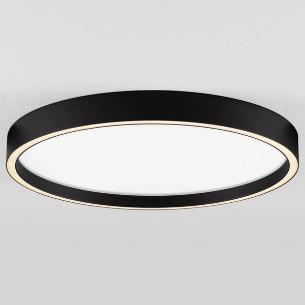 Plafon okrągły do salonu TOCACHE LE44873 LED 38W 2700-3000K czarny