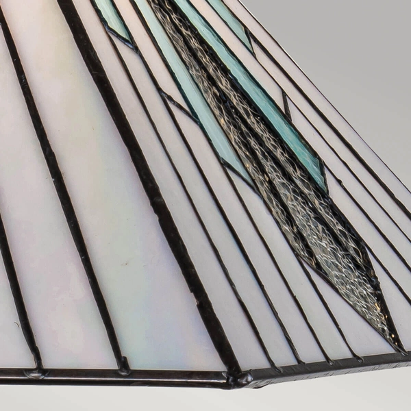 Lampka stołowa Alderley TF-ALDERLEY-TL-L witrażowa szklana multikolor